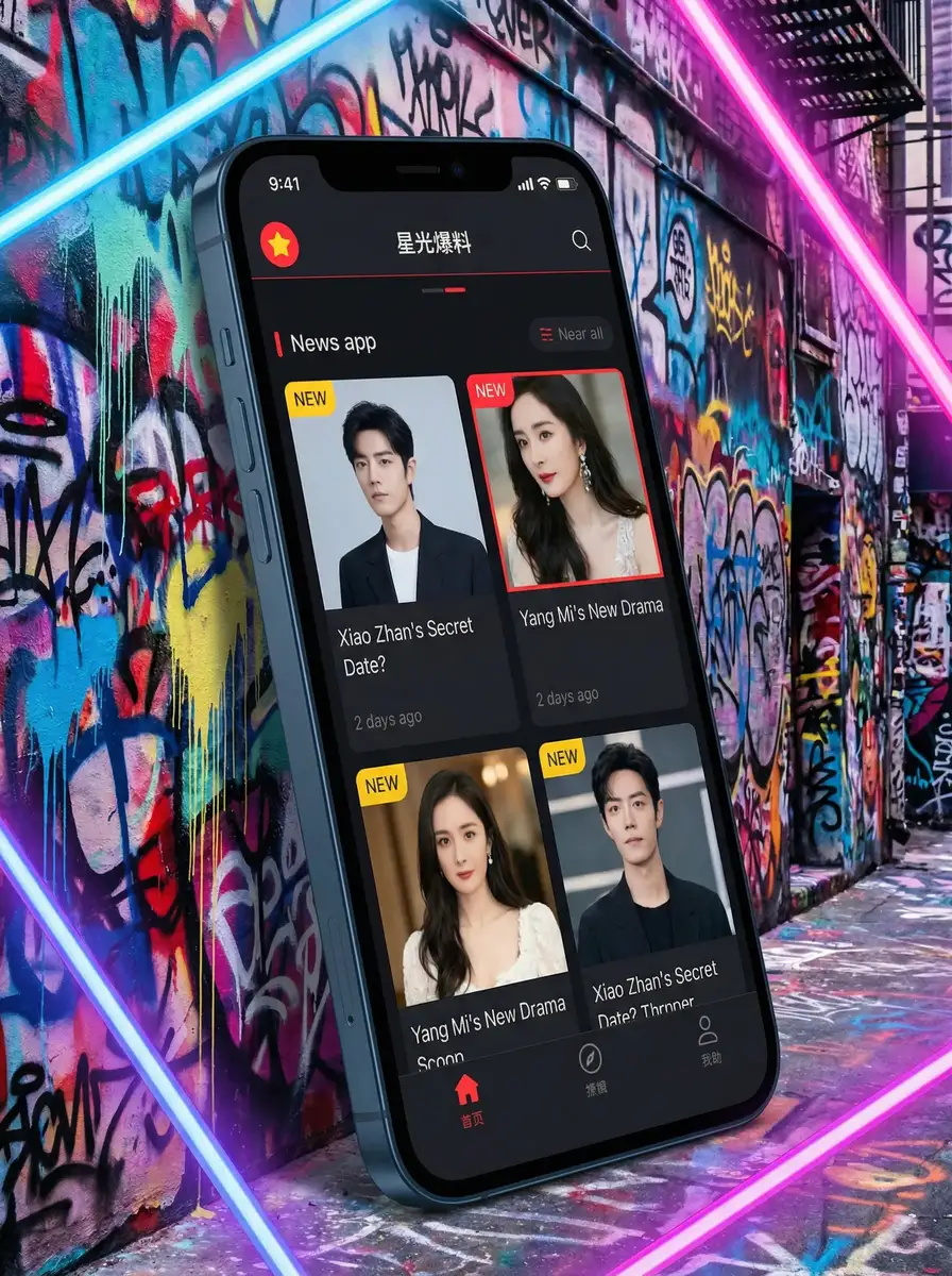 靓妹仔失贞记 APP界面展示 - 掌上吃瓜神器